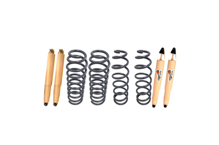 Kit Suspension Rehausse env. 7 cm - Jeep JK Long Essence 2007+ -Charge +45kg/+100kg