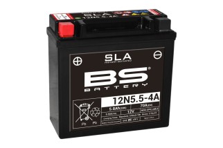 Batterie BS BATTERY SLA sans entretien activé usine - 12N5.5-4A/4B