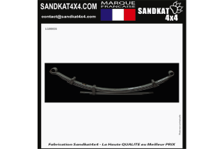 Paquet de lames renforcé Rehausse +5 à 7cm - +300kg - Arrière - Ford Ranger T6/ T7 / T8 & Mazda BT50 10/2011+