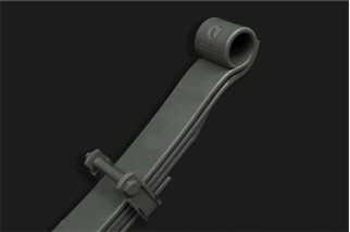 Paquet de lames renforcé Rehausse +5 à 7cm - +300kg - Arrière - Ford Ranger T6/ T7 / T8 & Mazda BT50 10/2011+