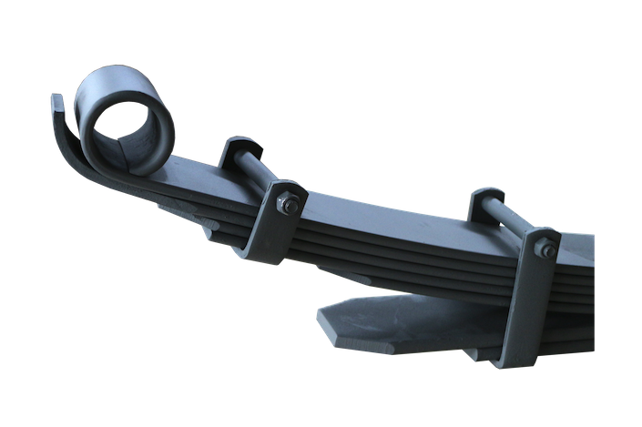 Paquet de lames renforcé Rehausse +5 à 7cm - +300kg - Arrière - Mitsubishi L200 2005 à 2015