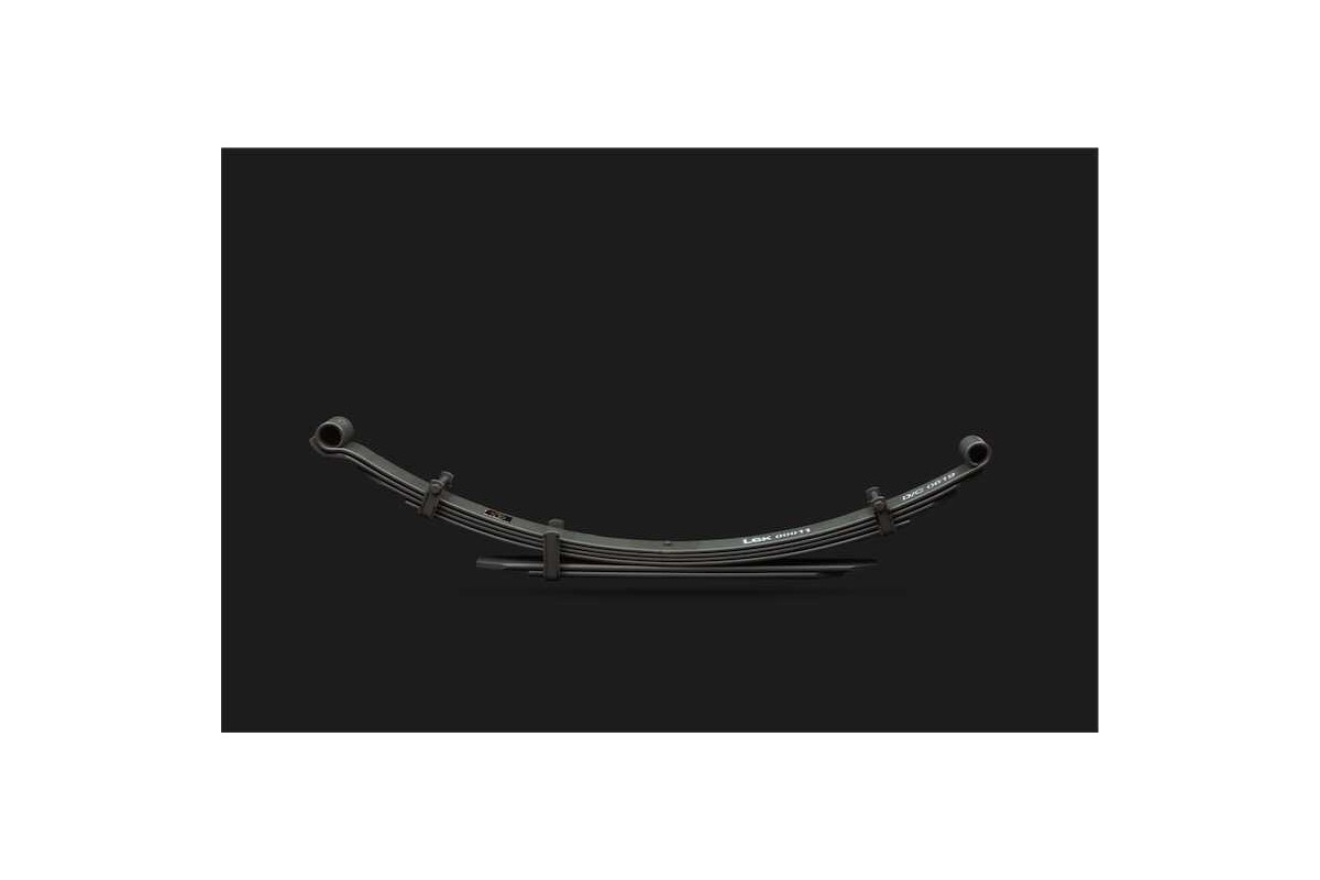 Paquet de lames renforcé Rehausse +5 à 7cm - +250kg -  Arrière - Toyota Hilux IFS 08/1988-03/2005