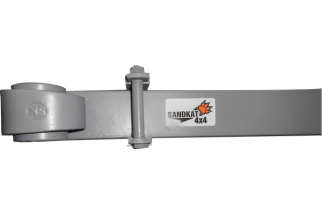 Paquet de lames renforcé Rehausse +5 à 7cm - +300kg - Arrière - Toyota Hilux Vigo