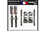 Kit Suspension Rehausse env. 5 cm - Mitsubishi Pajero Long Diesel 2000+ - Charge +65kg/+100kg