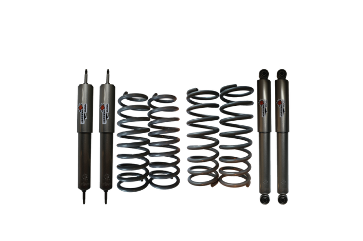 Kit Suspension Rehausse env. 5 cm - Nissan Pathfinder R51 - Charge +70kg/+150kg