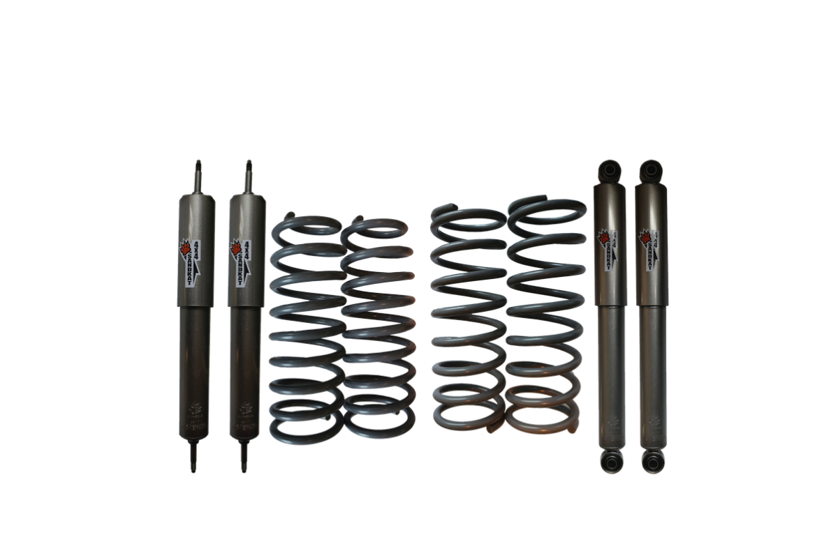 Kit Suspension Rehausse env. 7 cm - Nissan Patrol Y61 long - Charge +100kg/+200kg