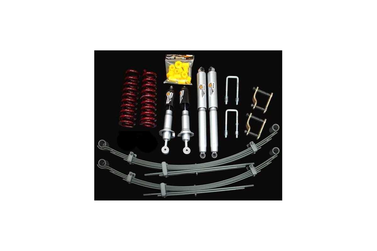 Kit Suspension Rehausse env. 5 cm - Pickup Toyota Hilux Vigo - Charge +60kg/+300kg