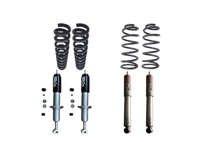Kit Suspension Rehausse env. 5 cm - Toyota Prado 120 long - Charge +85kg/+100kg