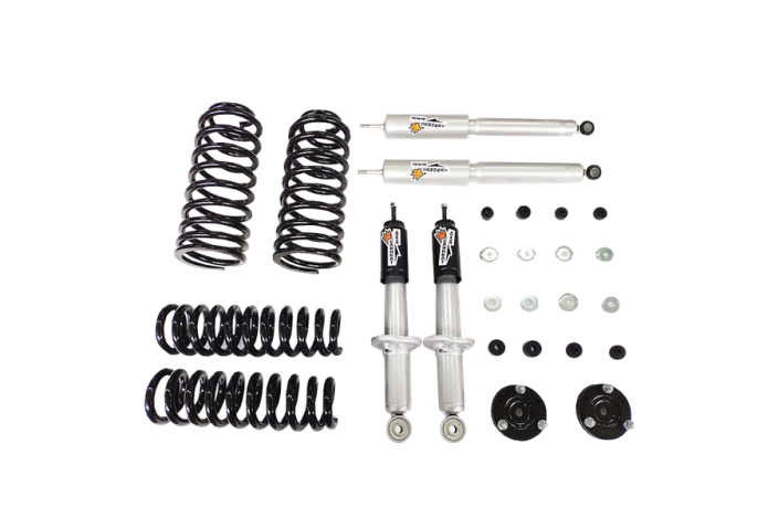 Kit Suspension Rehausse env. 5 cm - Toyota Prado 95 long - Charge +55kg/+100kg