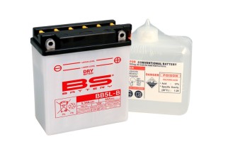 Batterie BS BATTERY Haute-performance avec pack acide - BB5L-B