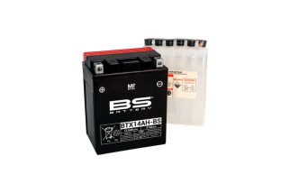 Batterie BS BATTERY sans entretien avec pack acide - BTX14AH-BS