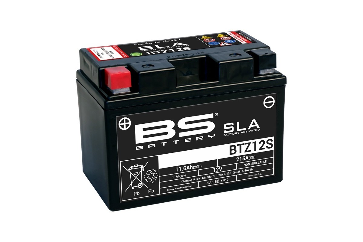 Batterie BS BATTERY SLA sans entretien activé usine - BTZ12S