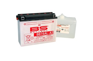 Batterie BS BATTERY Haute-performance avec pack acide - BB16AL-A2