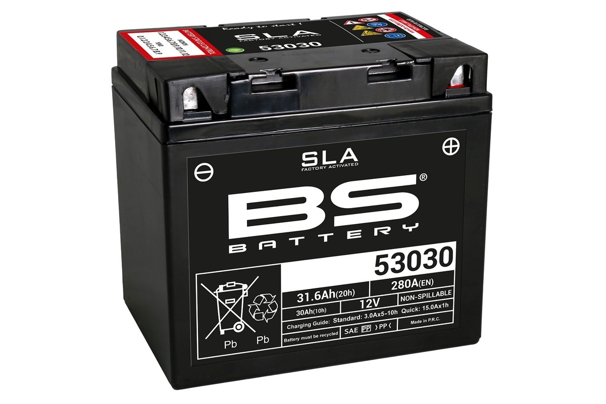 Batterie BS BATTERY SLA sans entretien activé usine - 53030