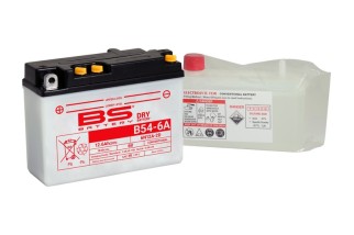 Batterie BS BATTERY conventionnelle avec pack acide - 6N12A-2D (B54-6A)