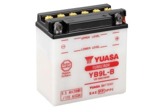 Batterie YUASA conventionnelle sans pack acide - YB9L-B