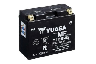 Batterie YUASA sans entretien avec pack acide - YT12B-BS