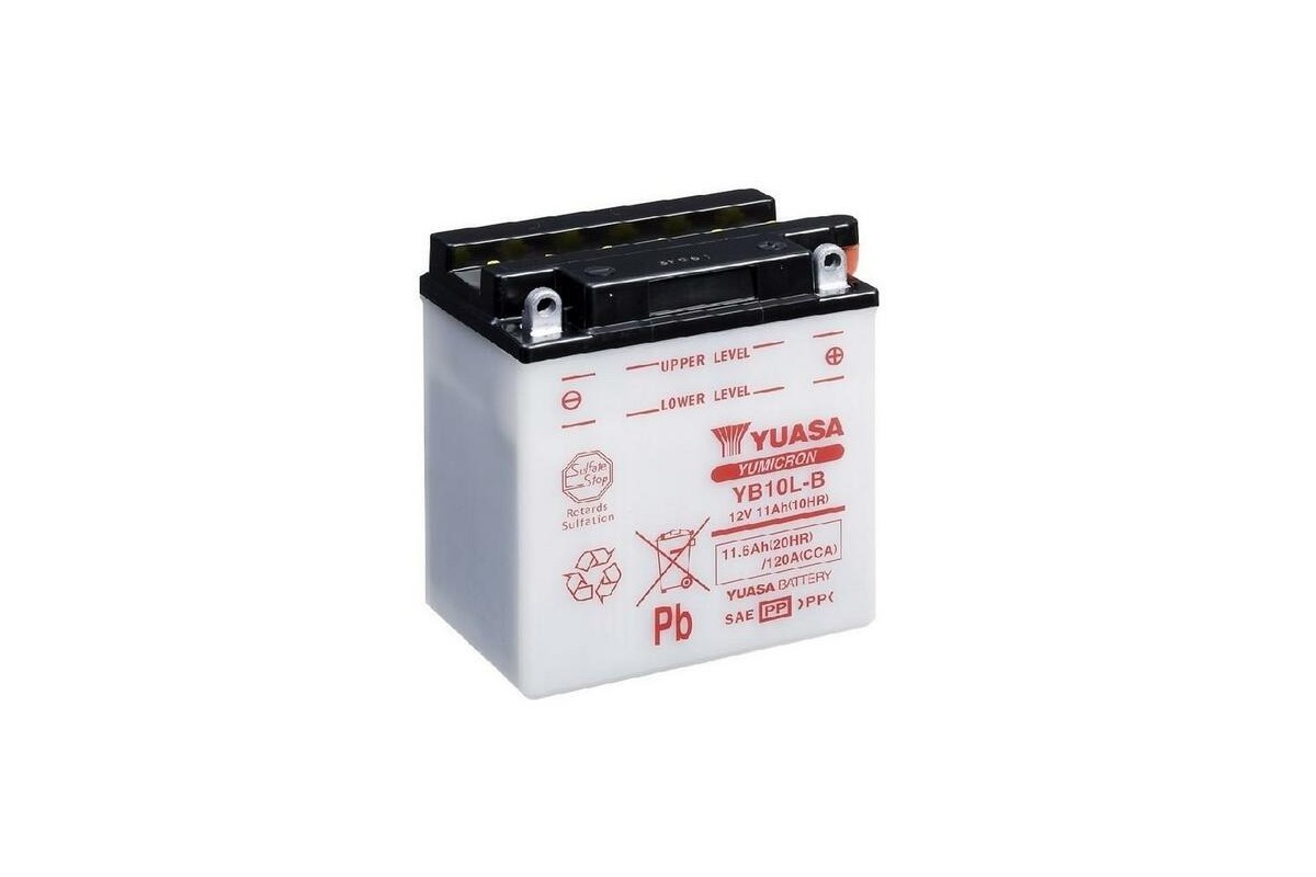 Batterie YUASA conventionnelle sans pack acide - YB10L-B