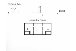 Batterie YUASA conventionnelle sans pack acide - 6N11A-4