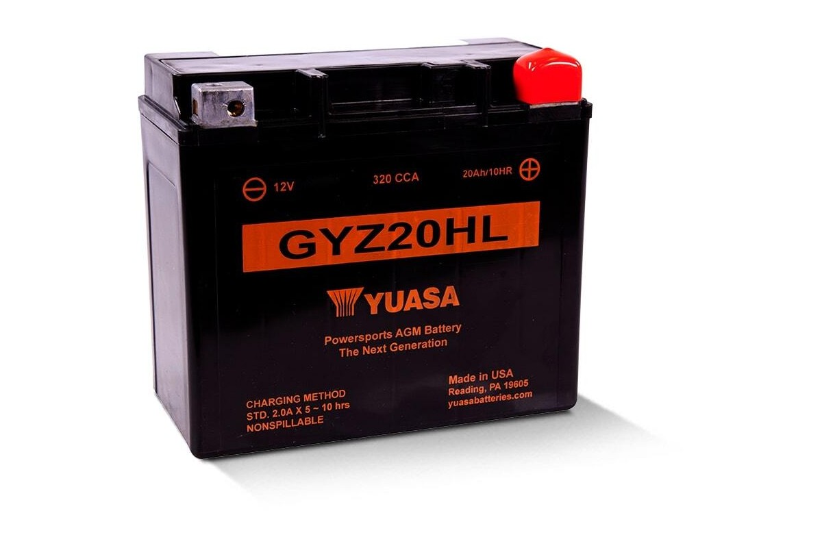 Batterie YUASA sans entretien activé usine - GYZ20HL