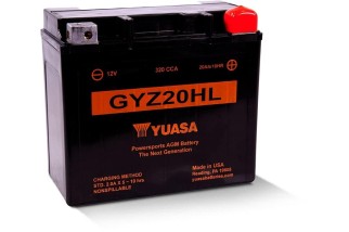 Batterie YUASA sans entretien activé usine - GYZ20HL