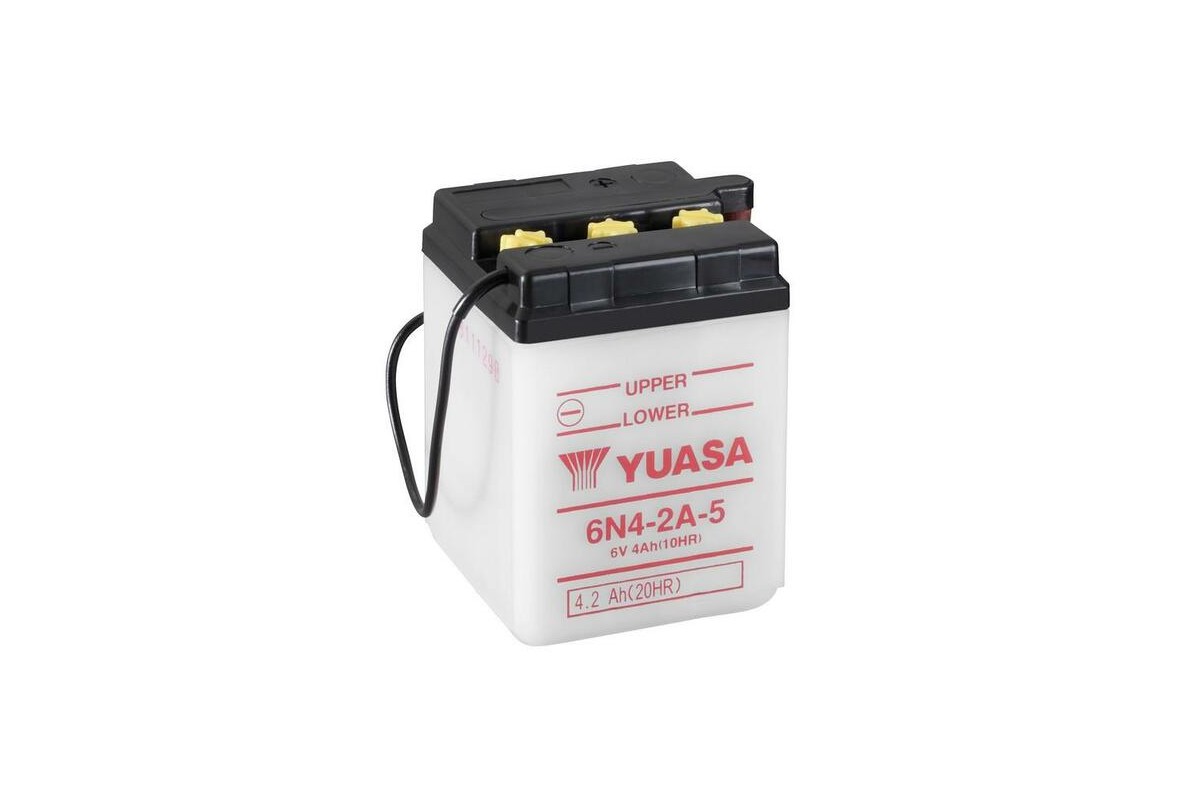 Batterie YUASA conventionnelle sans pack acide - 6N4-2A-5