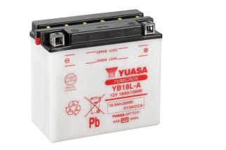 Batterie YUASA conventionnelle sans pack acide - YB18L-A