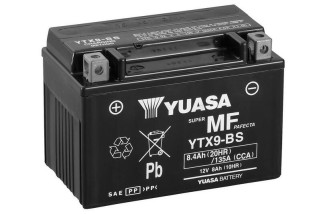 Batterie YUASA sans entretien avec pack acide - YTX9-BS