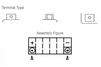 Batterie YUASA sans entretien avec pack acide - YTX9-BS