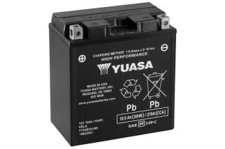Batterie YUASA sans entretien avec pack acide - YTX20CH-BS