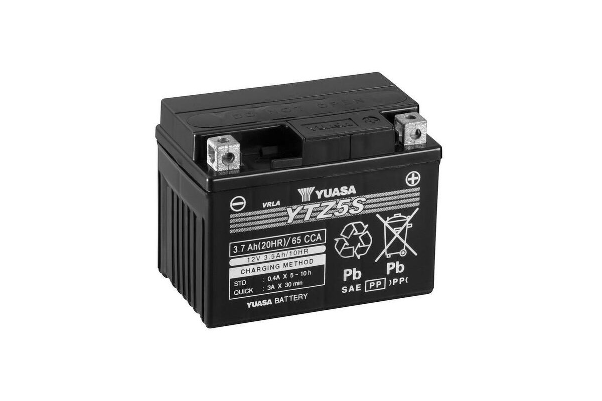 Batterie YUASA W/C sans entretien activé usine - YTZ5S