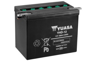 Batterie YUASA conventionnelle sans pack acide - YHD-12