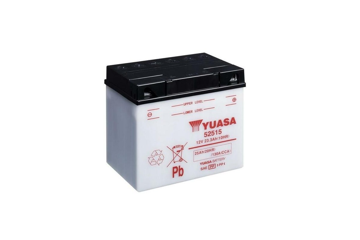 Batterie YUASA conventionnelle sans pack acide - 52515