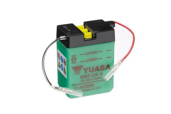 Batterie YUASA conventionnelle sans pack acide - 6N2-2A-4