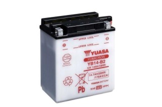 Batterie YUASA conventionnelle sans pack acide - YB14-B2