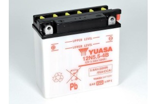 Batterie YUASA conventionnelle sans pack acide - 12N5.5-4B