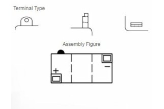 Batterie YUASA conventionnelle sans pack acide - 6N11-2D