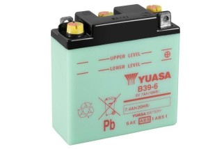 Batterie YUASA conventionnelle sans pack acide - B39-6
