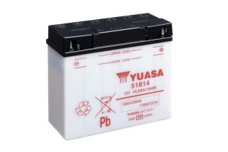 Batterie YUASA conventionnelle sans pack acide - 51814