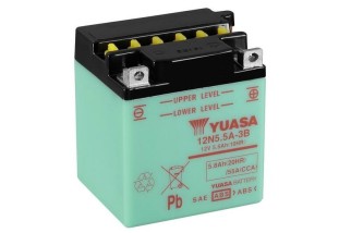 Batterie YUASA conventionnelle sans pack acide - 12N5.5A-3B