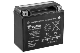 Batterie YUASA sans entretien avec pack acide - YTX20H-BS