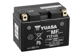 Batterie YUASA sans entretien avec pack acide - TTZ12S