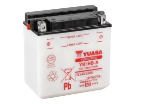 Batterie YUASA conventionnelle sans pack acide - YB16B-A
