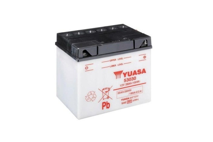 Batterie YUASA conventionnelle sans pack acide - 53030
