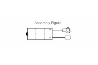 Batterie YUASA conventionnelle sans pack acide - 6N4A-4D
