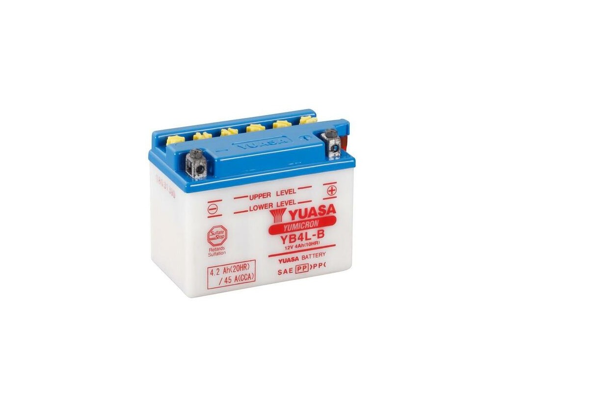 Batterie YUASA conventionnelle sans pack acide - YB4L-B