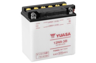 Batterie YUASA conventionnelle sans pack acide - 12N9-3B
