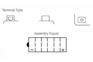 Batterie YUASA conventionnelle sans pack acide - YB9L-A2