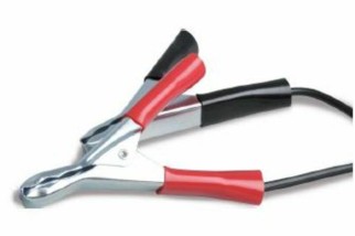 Cable BS BATTERY pinces "croco" standards