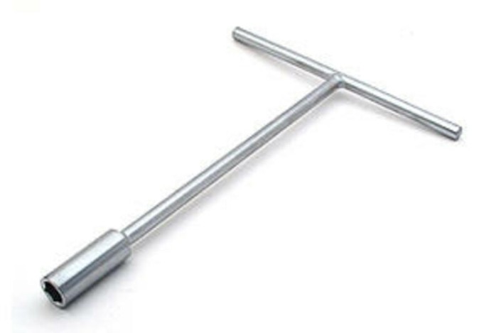 Clé en à douille en T BIHR 13mm chromé satiné